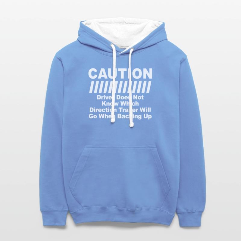 Caution Driver Does Not Know Which Direction