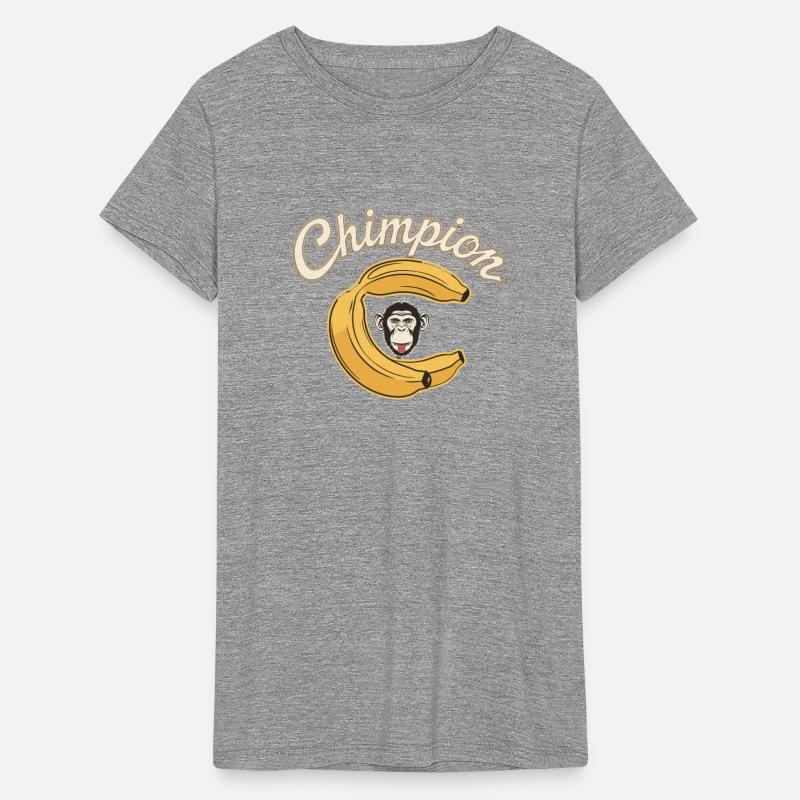 Chimpion Banana Monkey Fun Logo Playful Graphic