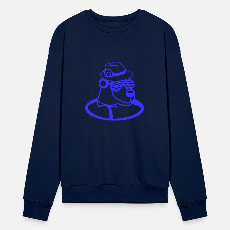 Cool Bear DJ Grizzly Hat Headphone Music Party Fun