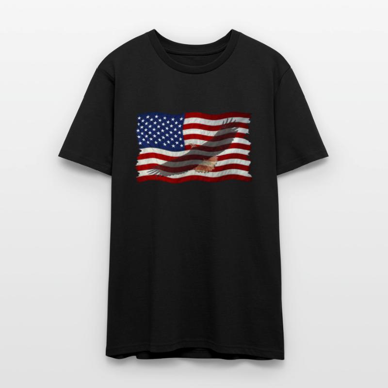Eagle & US Flag Patriotic 3