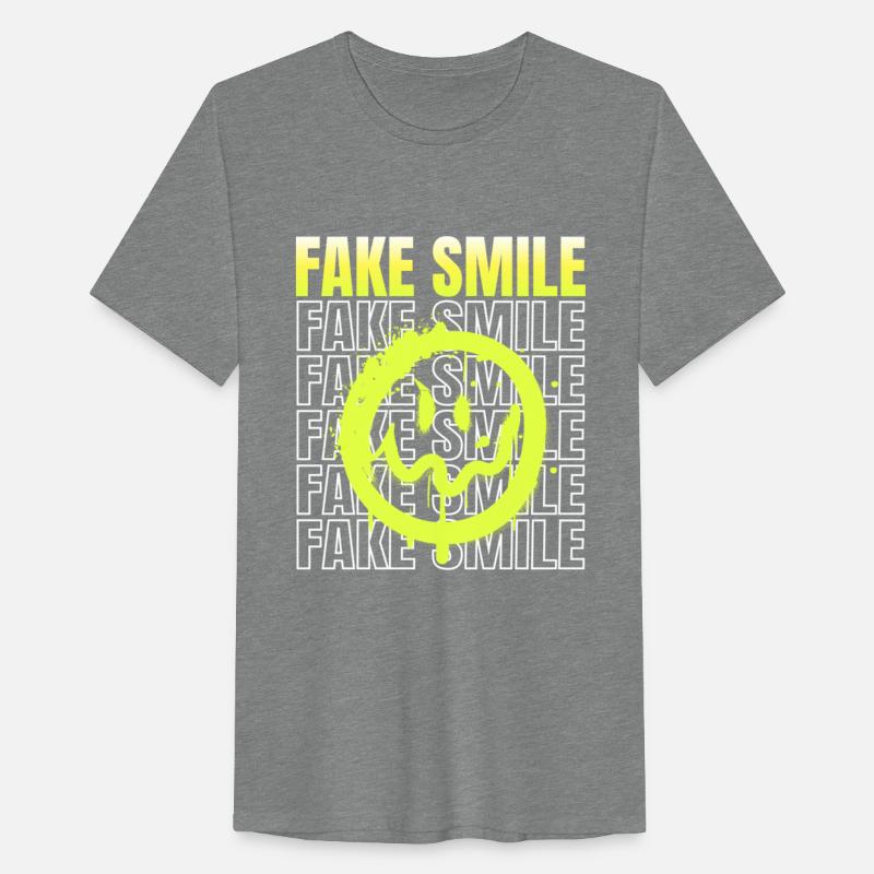 Fake Smile design, suitable printing t-shirt
