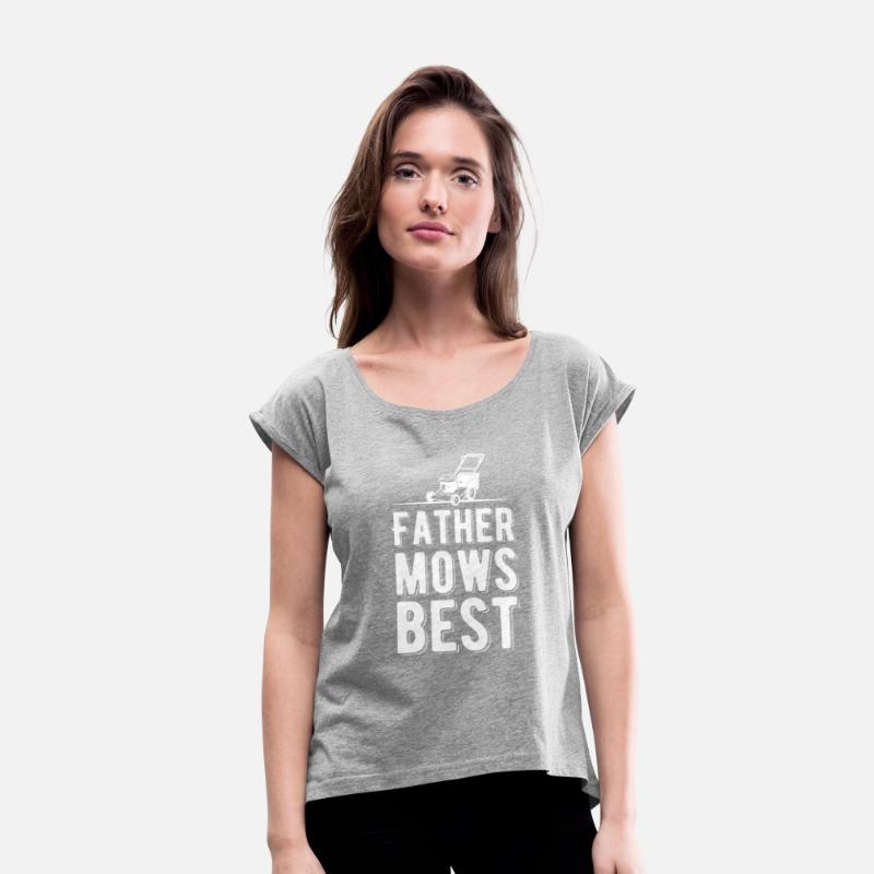 Father Mows Best Funny Lawn Care Gardening