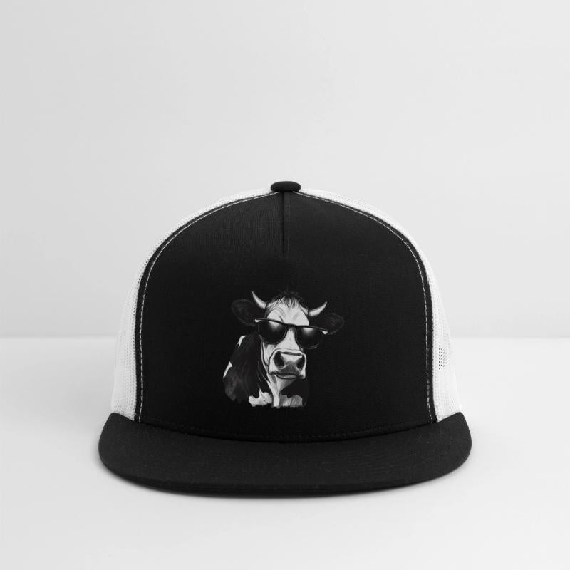 FUNKY COOL COW DAIRY COW MILK COW GANGSTER COW