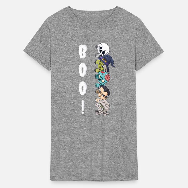 Halloween Skeleton Witch Peeking Zombie Mummy Kids