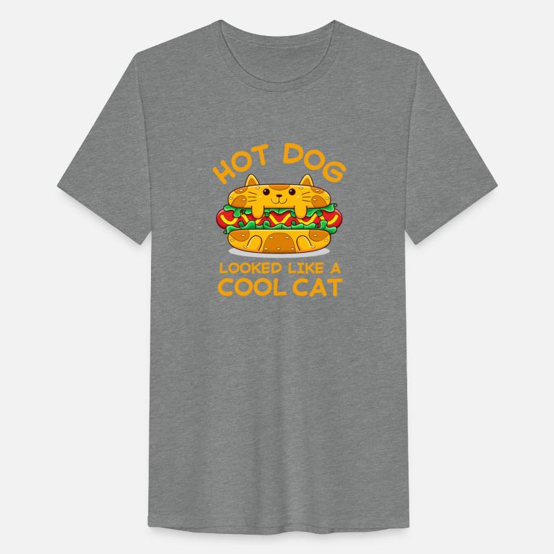 Hot Dog Looked Like A Cool Cat Funny Fast Food Pet