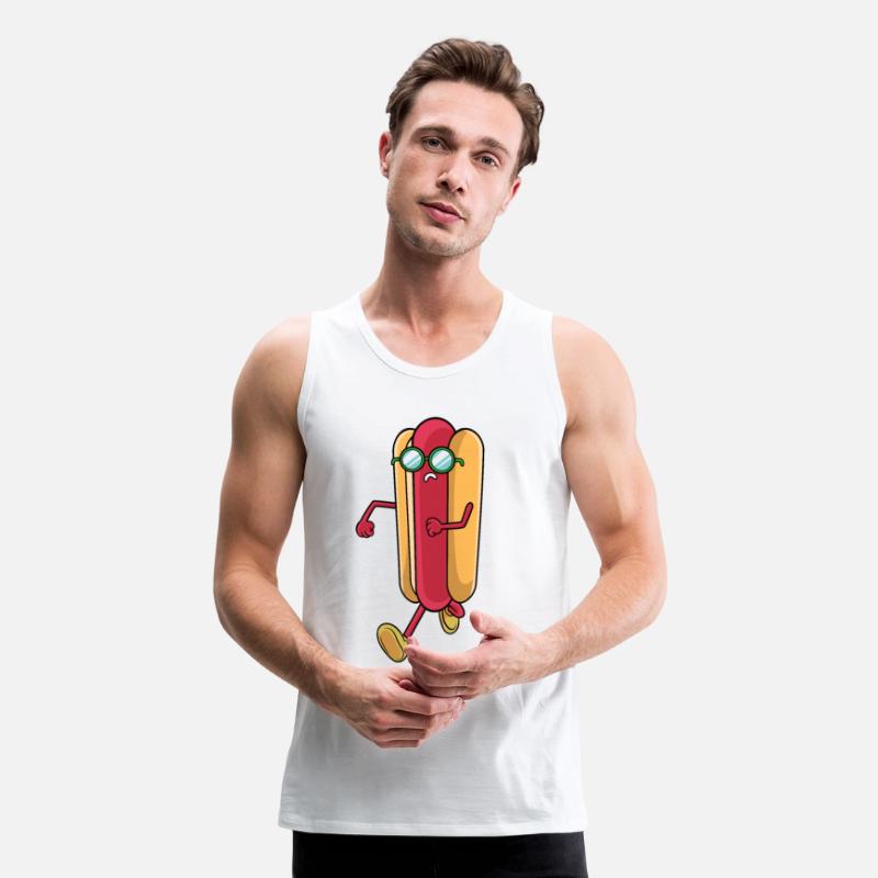 Hot Dog Sausage Sausage Race Running Glasses