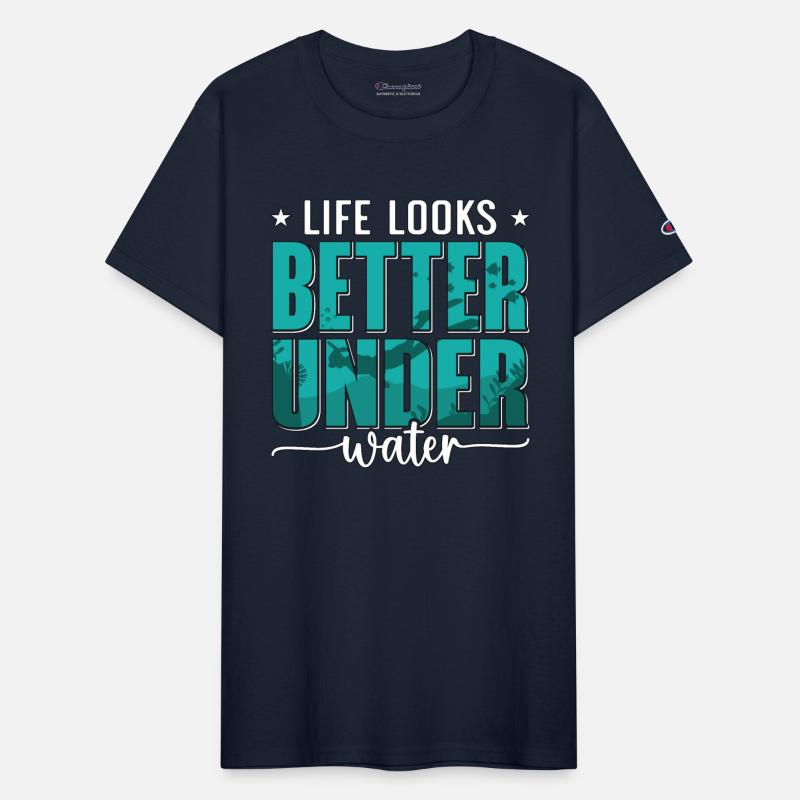 Life Looks Better Under Water Freediving Freediver