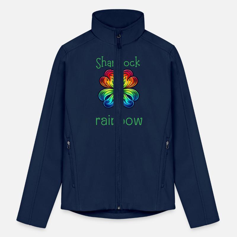 LUCKY Shamrock Rainbow