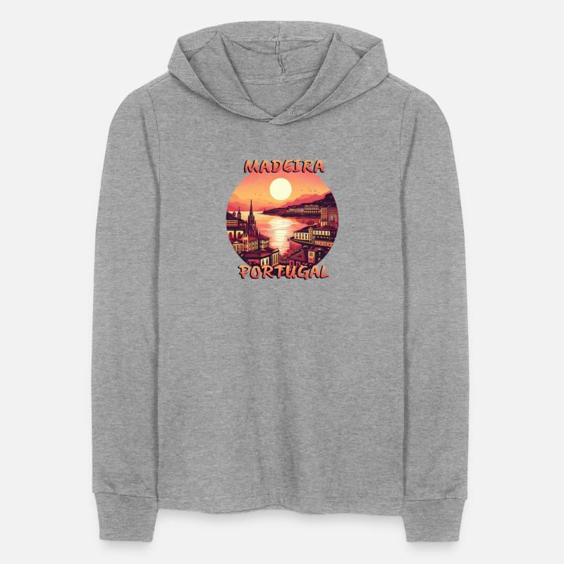 Madeira Portugal City Sunset Circular