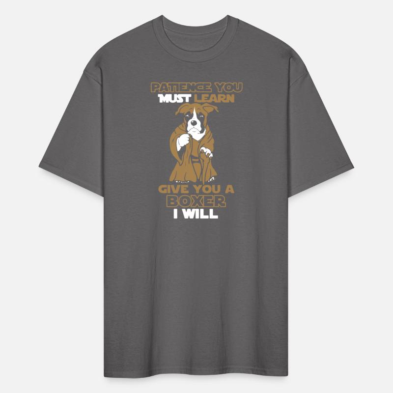 Patience you must learn give you a boxer i will