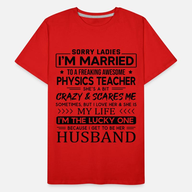Physics Teacher Saying For Husband