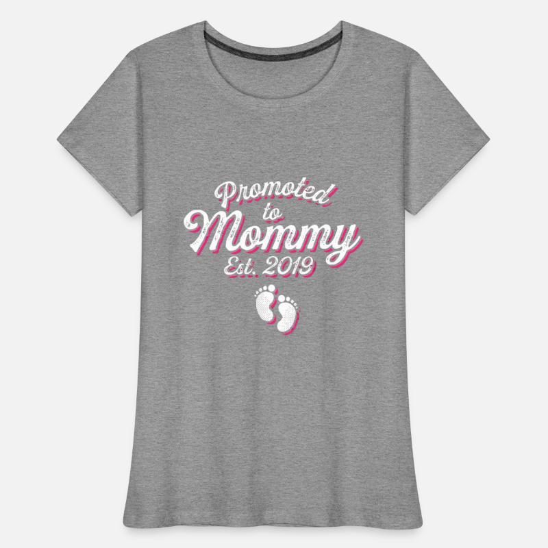 Promoted To Mommy Est 2019 Funny New Mom Mother Pa