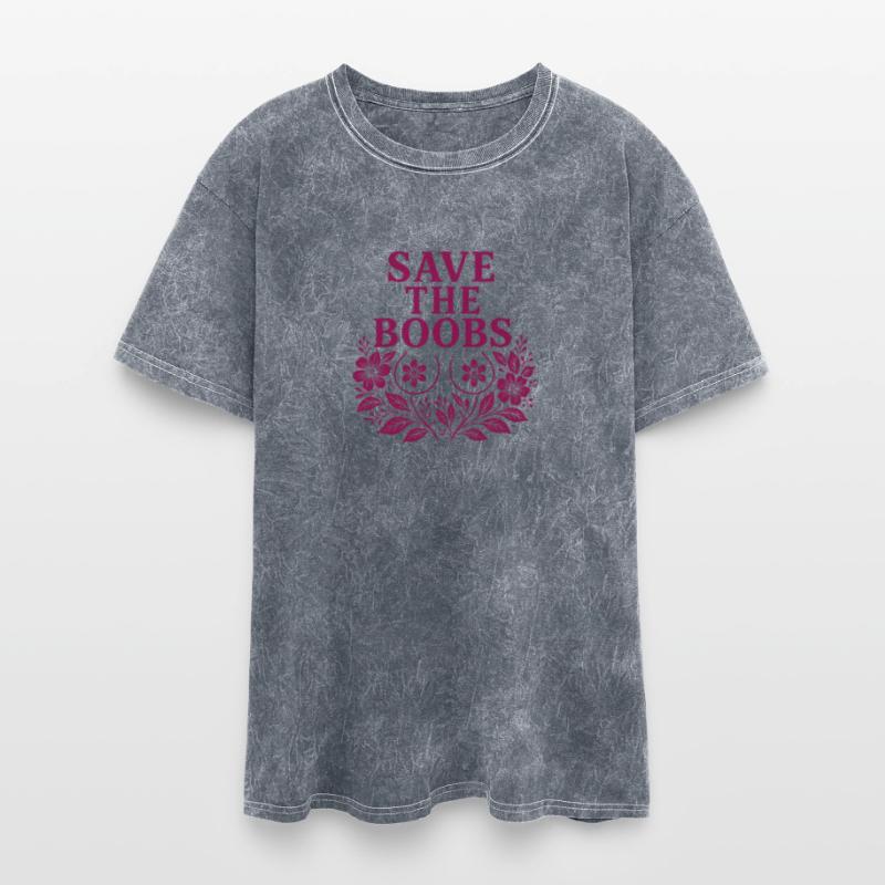 Save the boobs floral