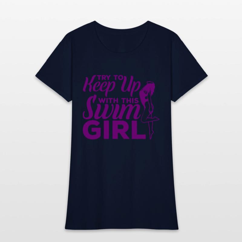 Try To Keep Up With This Swim Girl