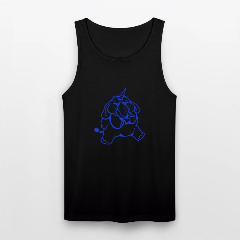 Unicorn Big Elephant Sitting Angry Sad Funny Cool