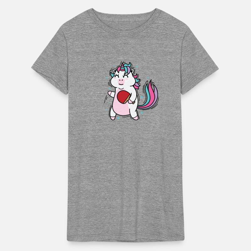 Unicorn playing Table Tennis Mythical Creature Spo