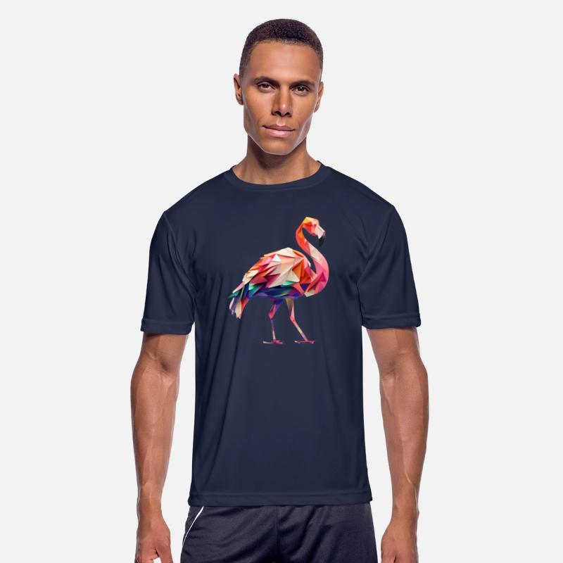 Vibrant Origami Flamingo - Handmade Art for