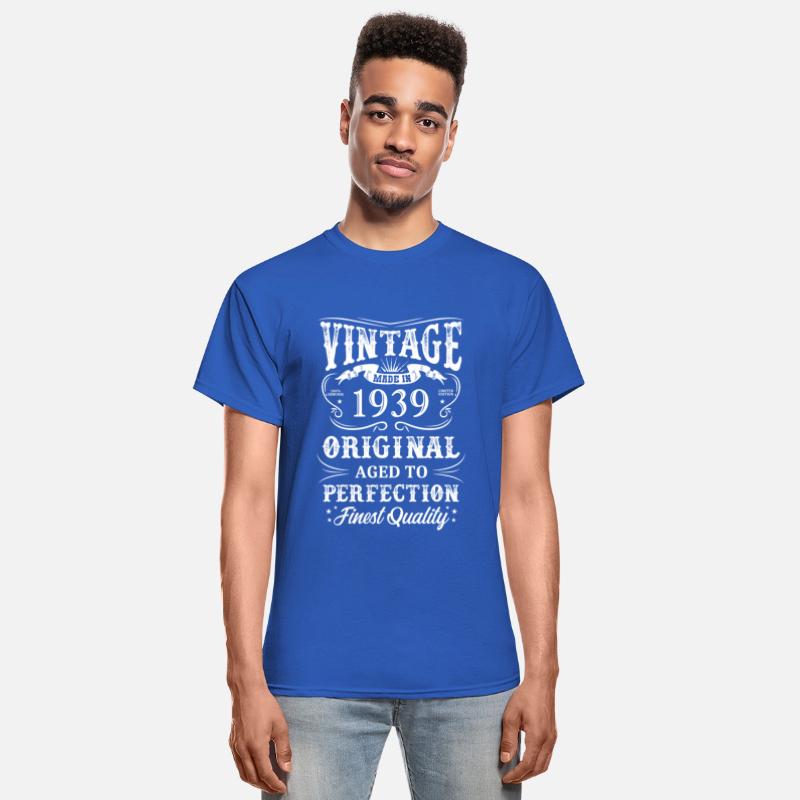 Vintage 1939 Original Birthday Awesome Since 1939