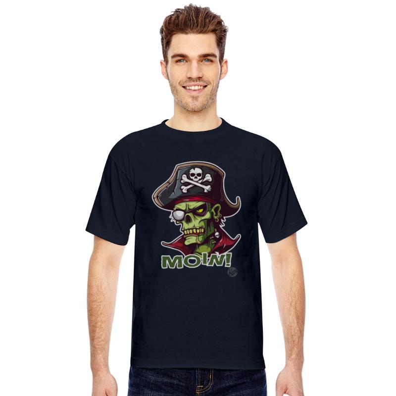 Zombie Pirate Says "Moin!"