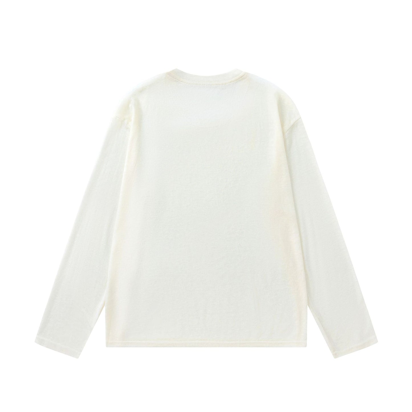 Sausage Dog Print   Long Sleeve Loose Fit  Unisex T-Shirt