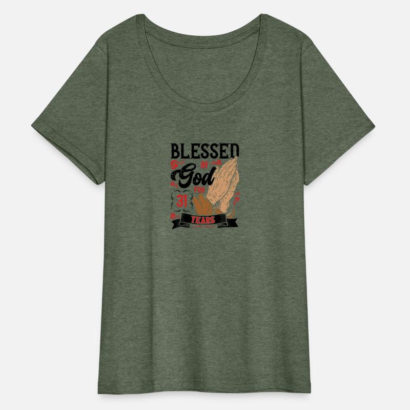 31st Birthday Religious Theme Blessed by God for