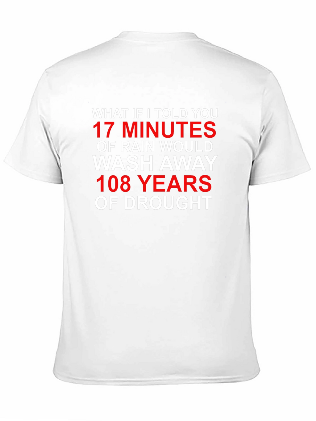 17 Minutes of Rain Wash Away T-Shirt