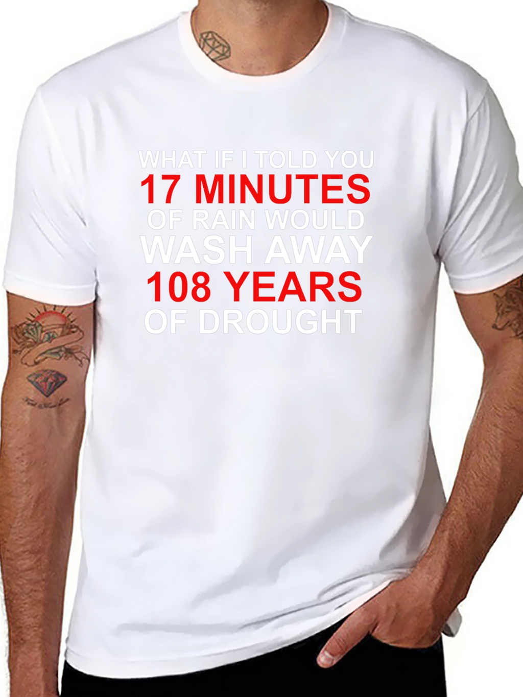 17 Minutes of Rain Wash Away T-Shirt