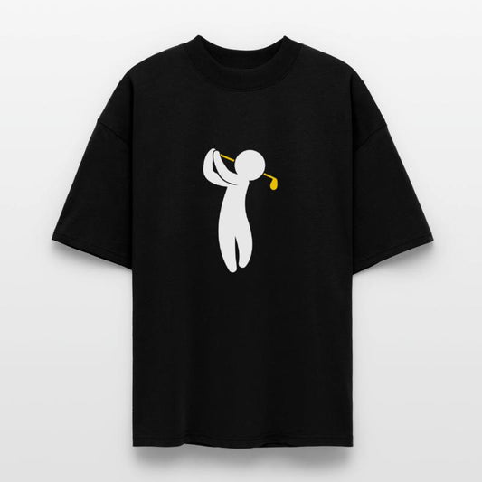 A Golfer Swings His Golf