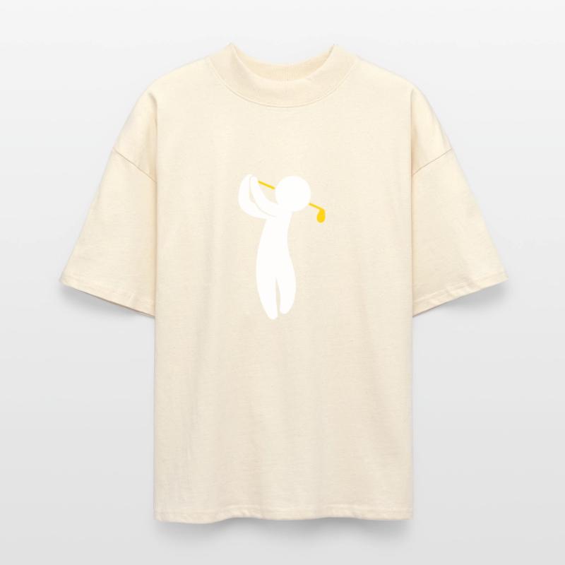 A Golfer Swings His Golf