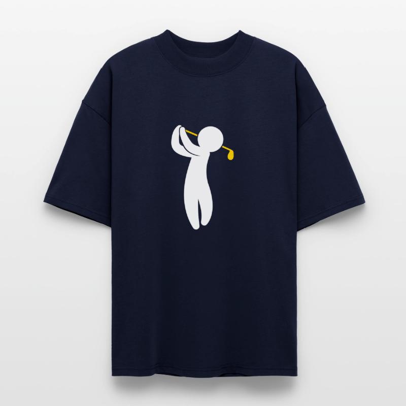 A Golfer Swings His Golf