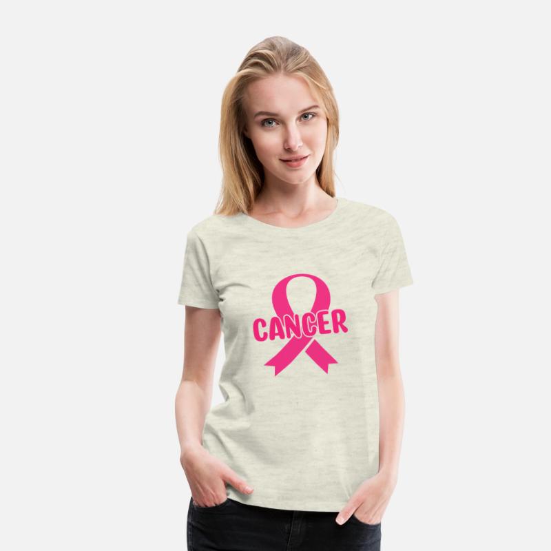 A pink cancer ribbon