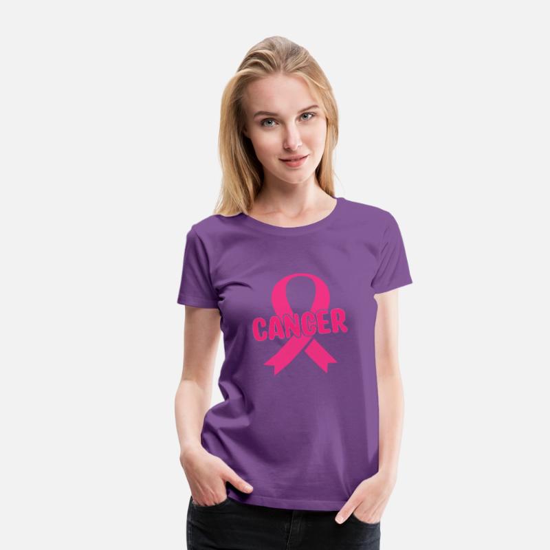 A pink cancer ribbon