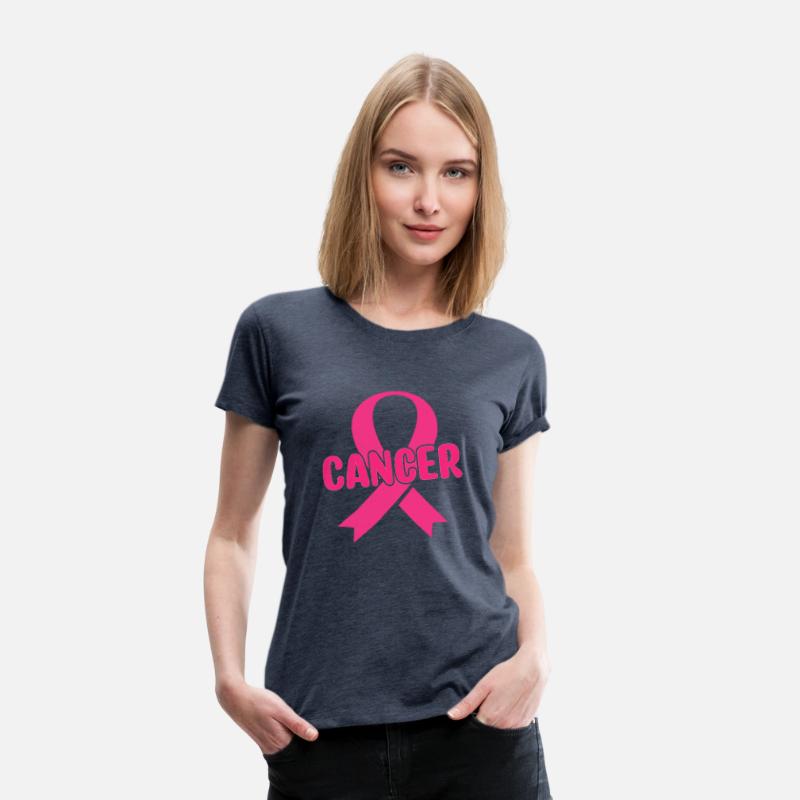 A pink cancer ribbon