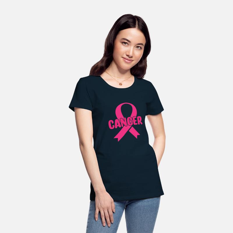 A pink cancer ribbon