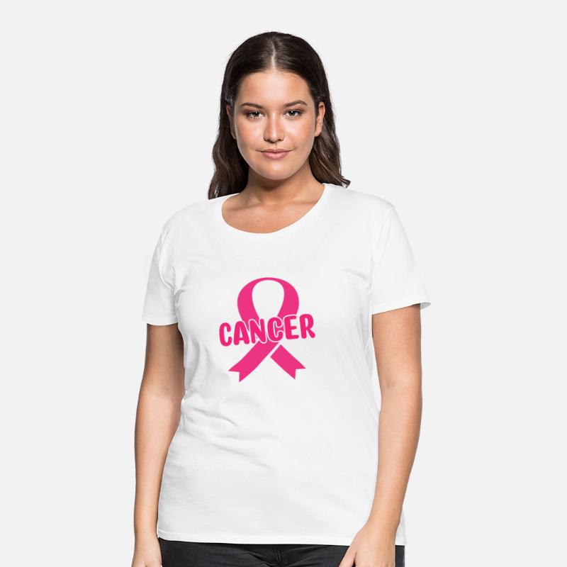 A pink cancer ribbon