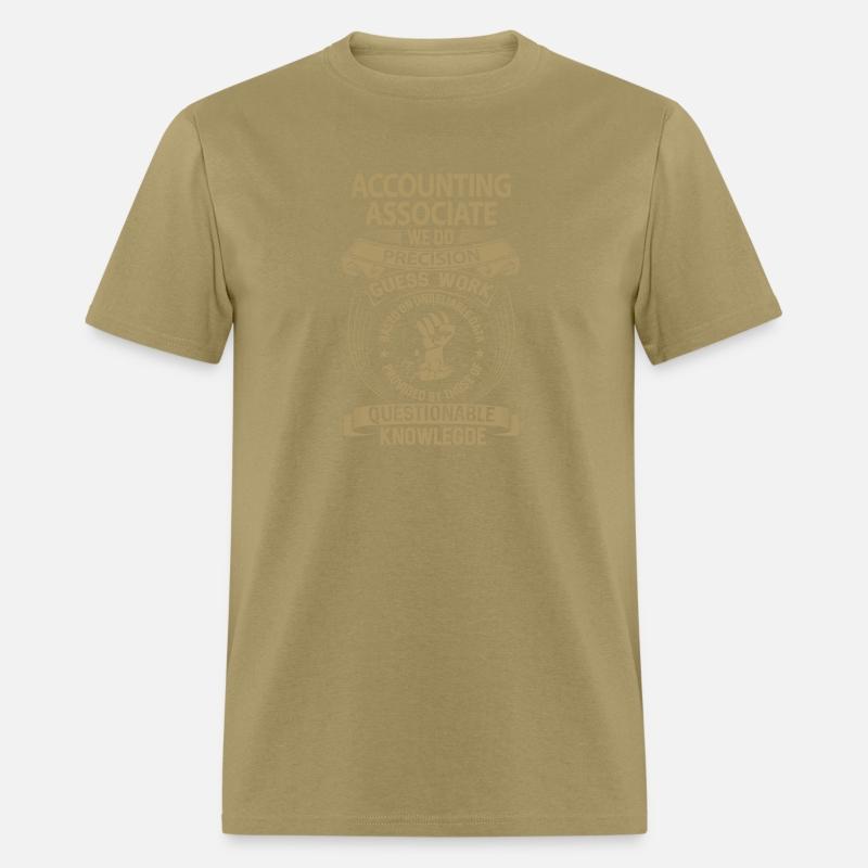 Accounting Associate T Shirt - We Do Precision Gif