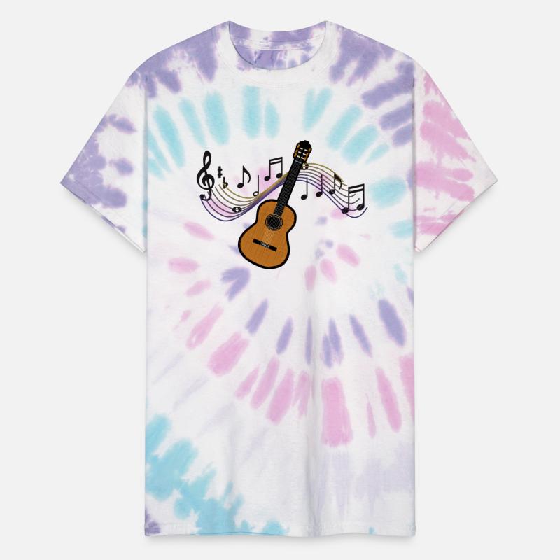 Acoustic Guitar Country Wooden T shirts
