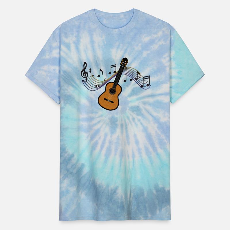 Acoustic Guitar Country Wooden T shirts