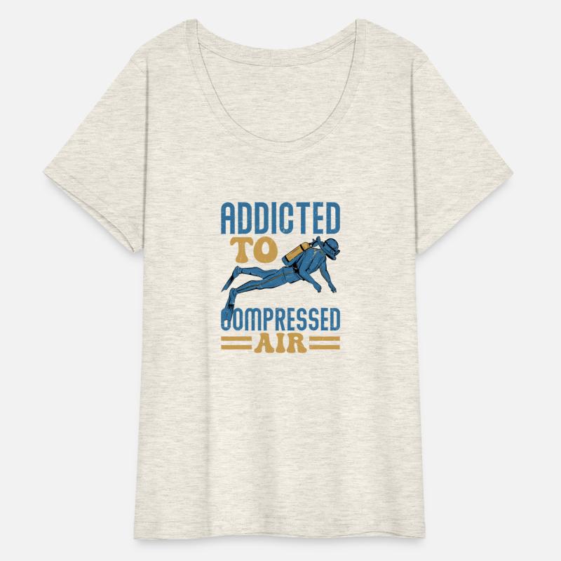 Addicted To Compressed Air Diver Scuba Diving