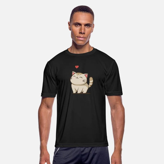 Adorable and charming kawaii kitty cat