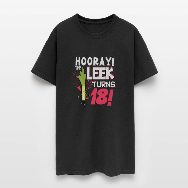 Adult 18th Bday Hooray The Leek Turns 18 Years Old