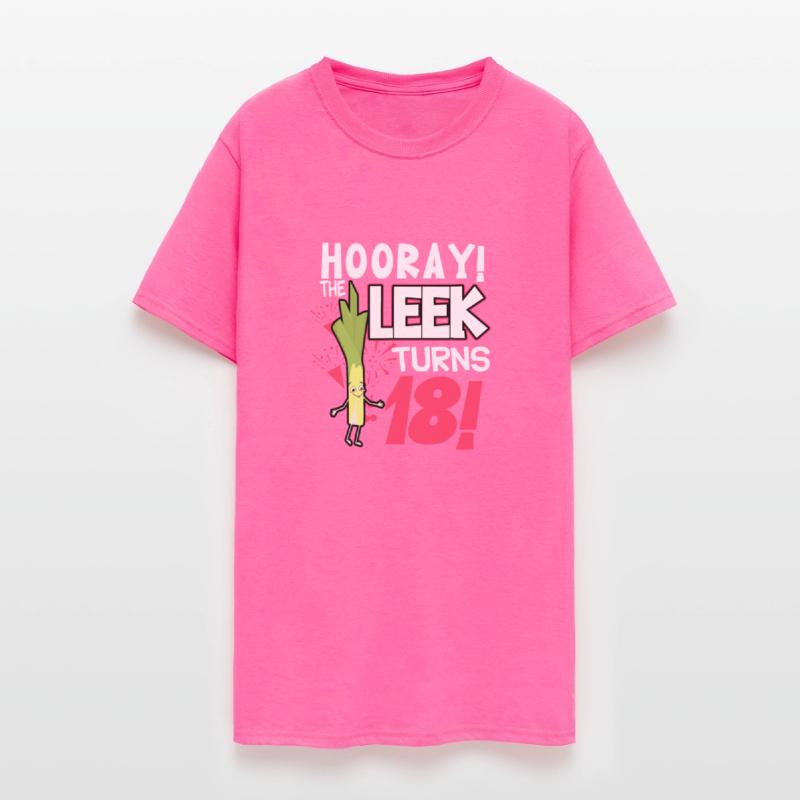 Adult 18th Bday Hooray The Leek Turns 18 Years Old