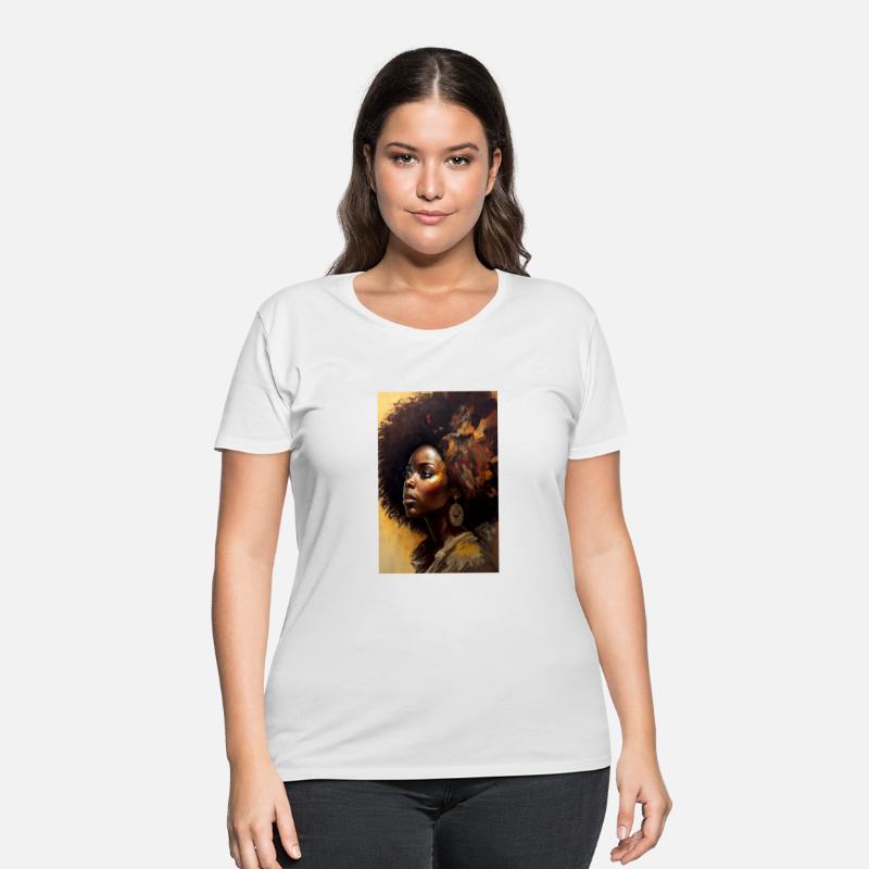 Afro Women Abstract Paintings