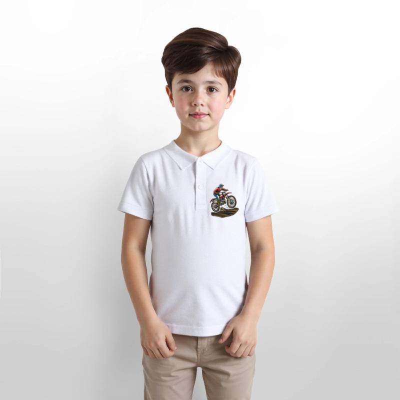 AI Old School Motocross Rider