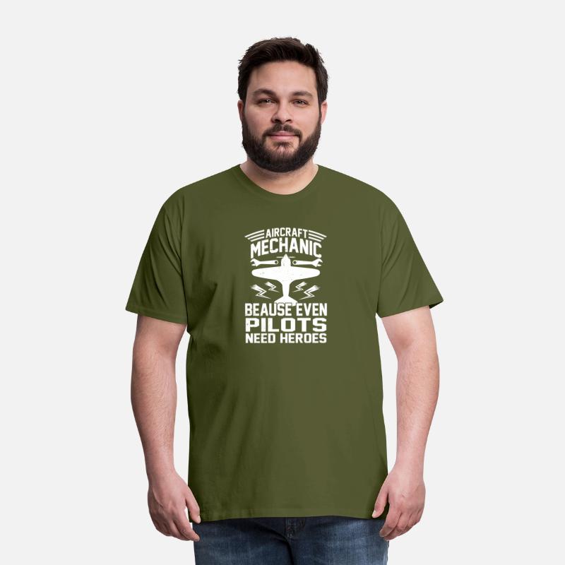 Aircraft Mechanic Because Even Pilots Need Heros