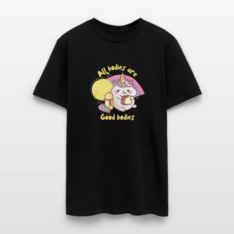 All bodies are good bodies, funny unicorn