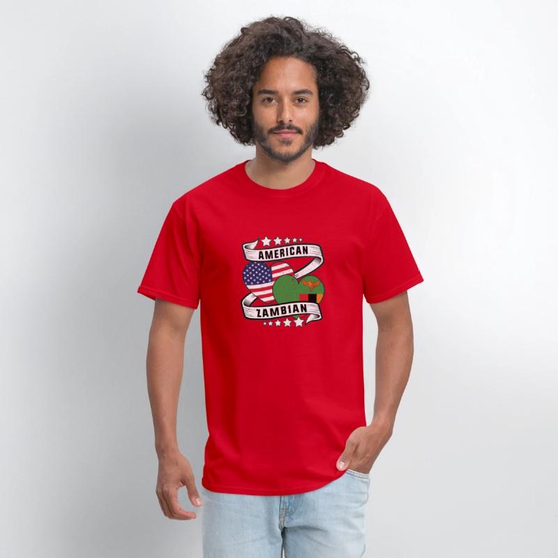 American and Zambian shirt