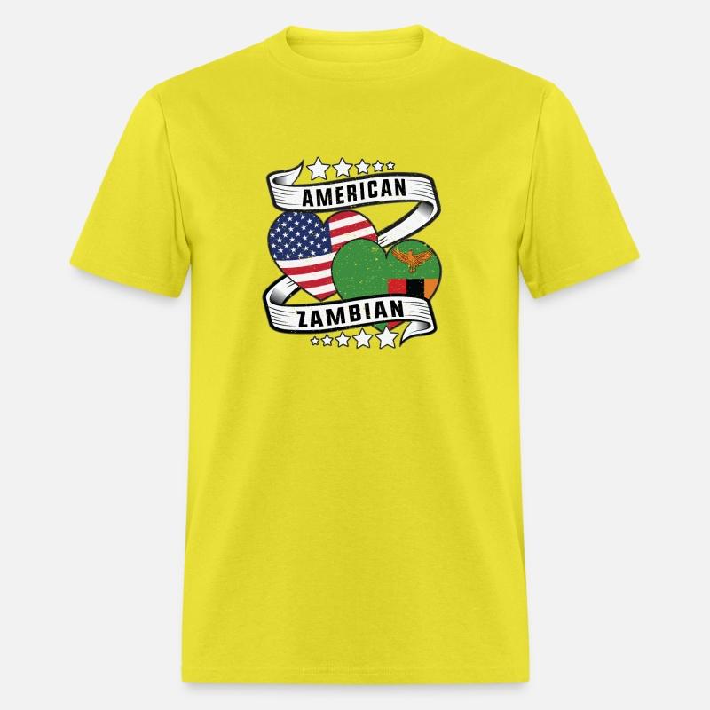 American and Zambian shirt