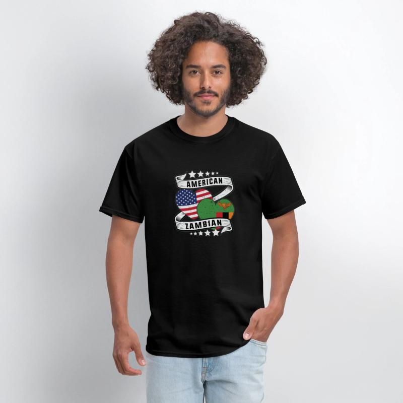 American and Zambian shirt