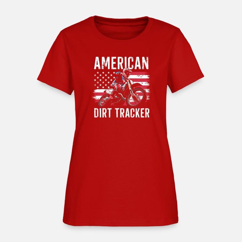 American Dirt Tracker - Flat Track Racing Shirt